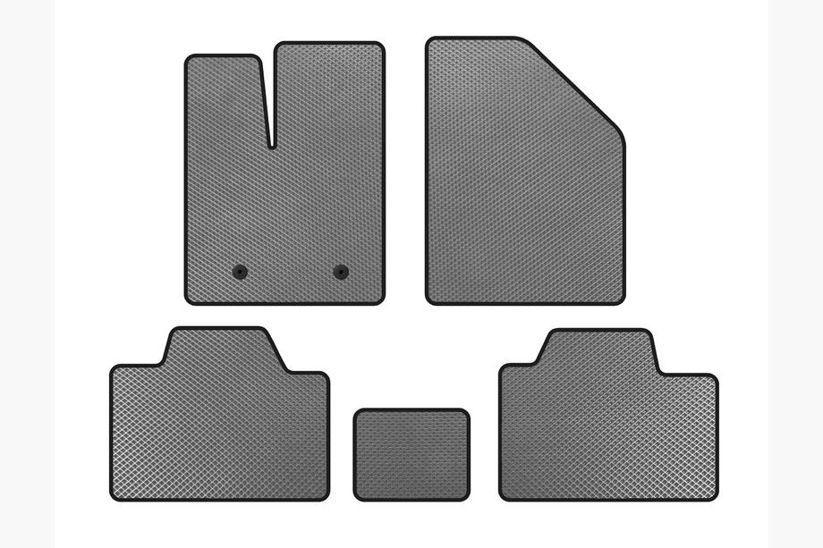 Ford Edge 2006-2014 EVA Floor Mats (Gray) Photo 1
