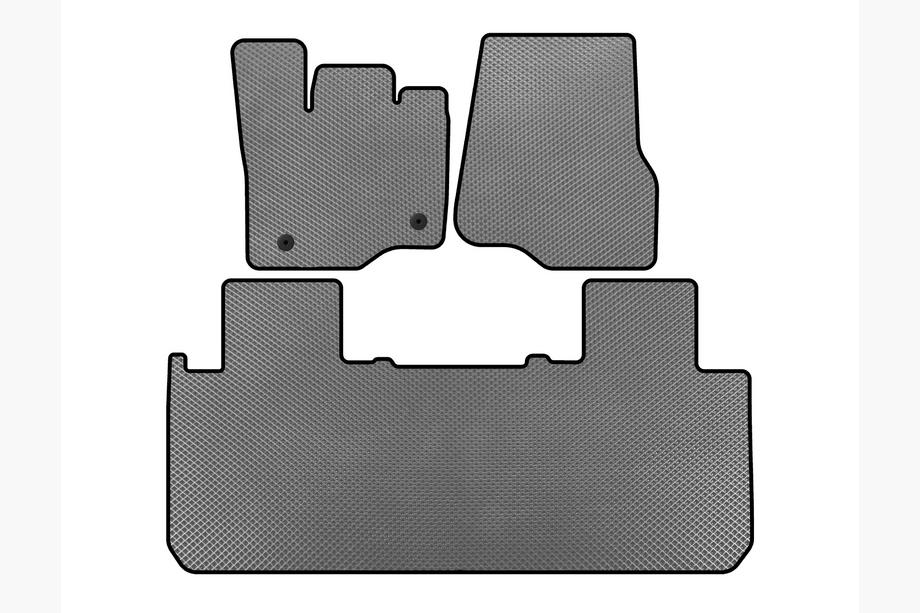 Ford F-150 2014-2021 EVA Floor Mats (Gray) Image