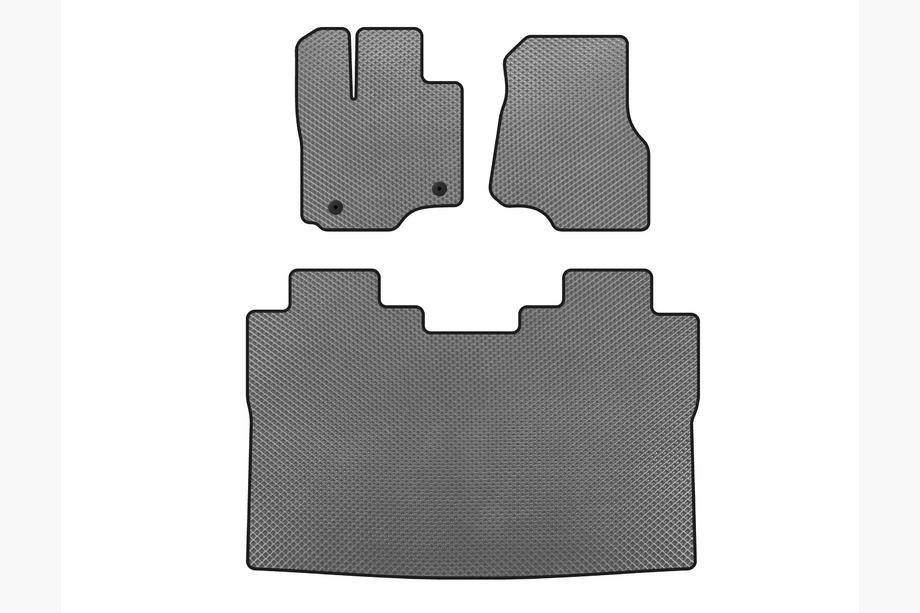 Ford F-150 2014-2021 EVA Floor Mats (Raptor, Gray) Image