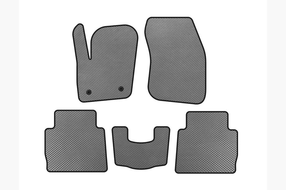 Ford Fusion 2012-2020 EVA Floor Mats (SD, Gray) Image