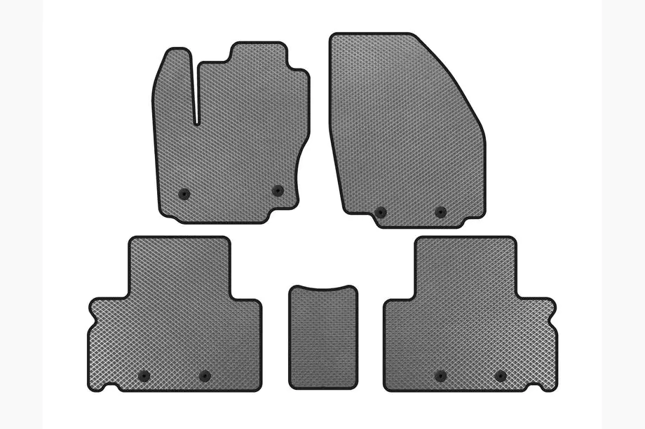 Ford S-Max 2007-2014 EVA Floor Mats (Gray) Image