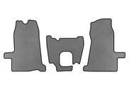 Ford Transit 2000–2014 EVA Floor Mats (2000-2006, 1+1, Manual, Grey) photo 1