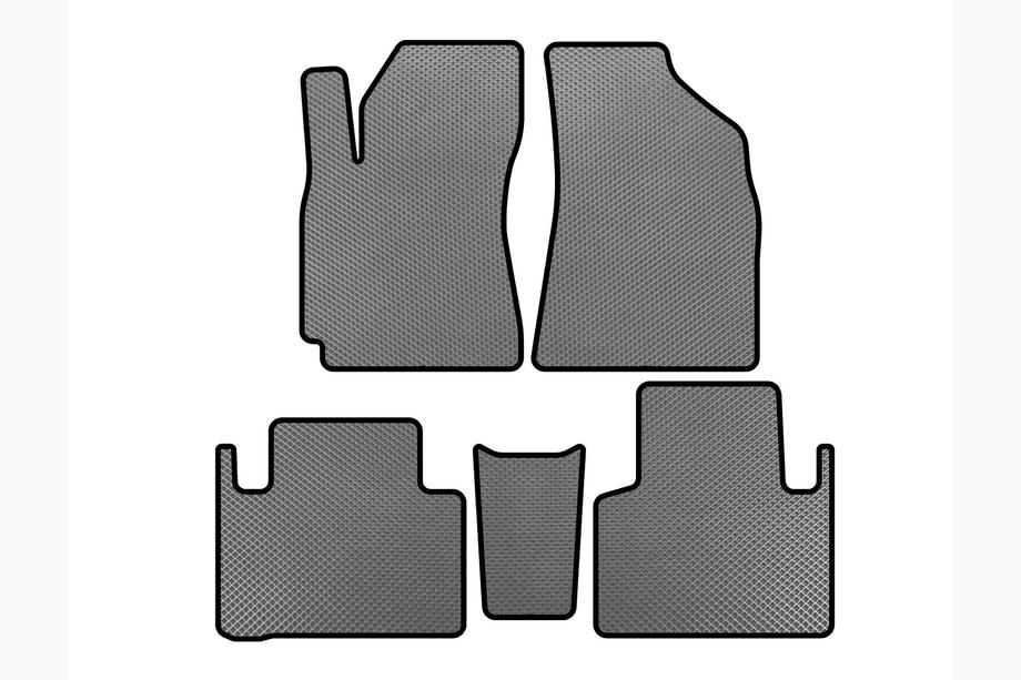 Geely Emgrand X7 2011- EVA Floor Mats (Gray) Image