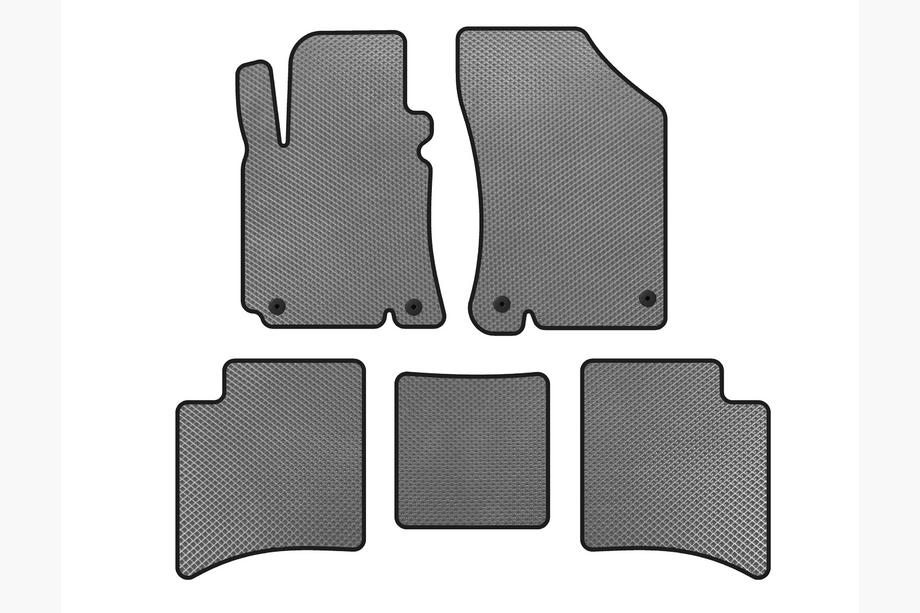 Geely MK Cross 2010-2016 EVA Floor Mats (Gray) Image