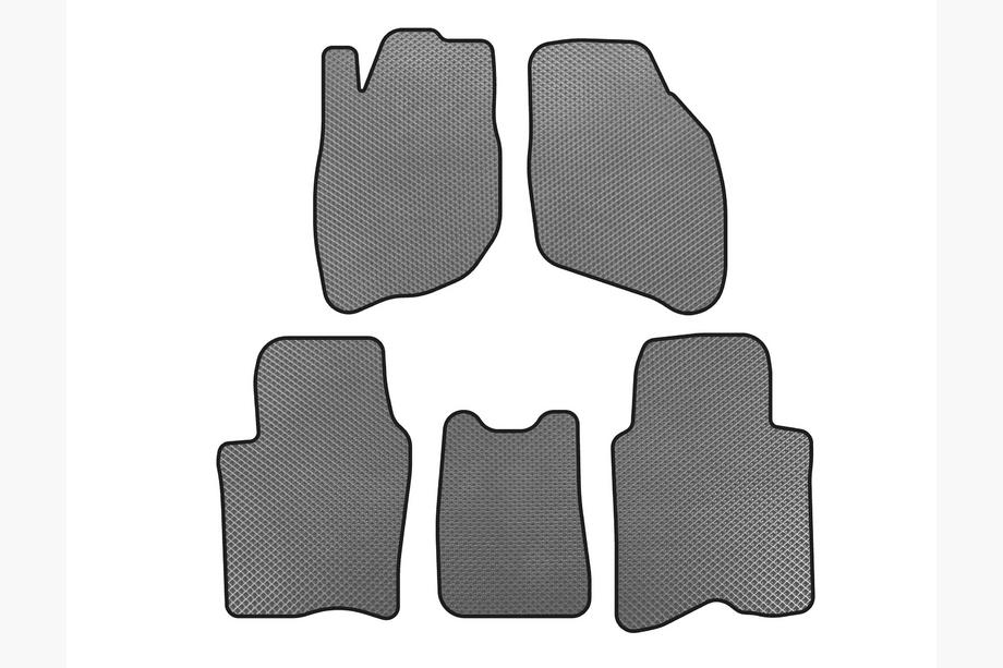 Honda City 2002-2008 EVA Floor Mats (SD, Gray) Image