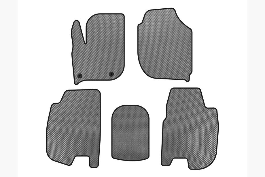Honda FIT/Jazz 2014–2020 EVA Floor Mats (HB, Gray) Image