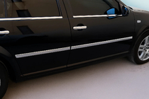 Volkswagen Bora 1998-2004 Exterior Window Trim Stainless Steel (4 pcs) Sedan photo 1