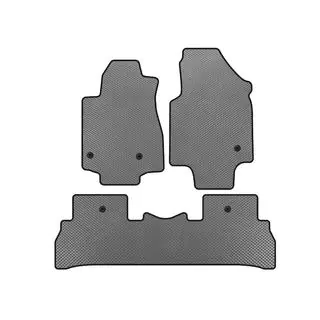 EVA Floor Mats (2008-2012, 7-Seater, Grey)