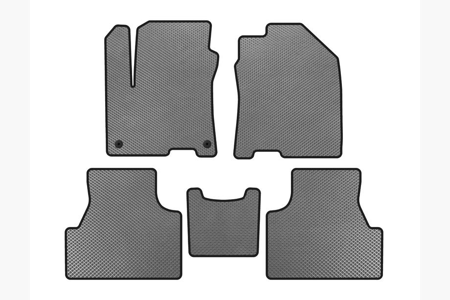 Hyundai Encino EV 2019- EVA Floor Mats (2019-2020, Electric, Gray) Image