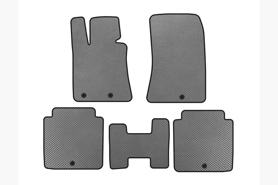 Hyundai Equus 2009-2016 EVA Floor Mats (Gray) Image