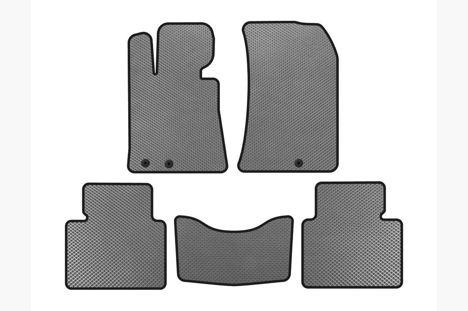 Hyundai Genesis BH 2008-2013 EVA Floor Mats (Gray) Image