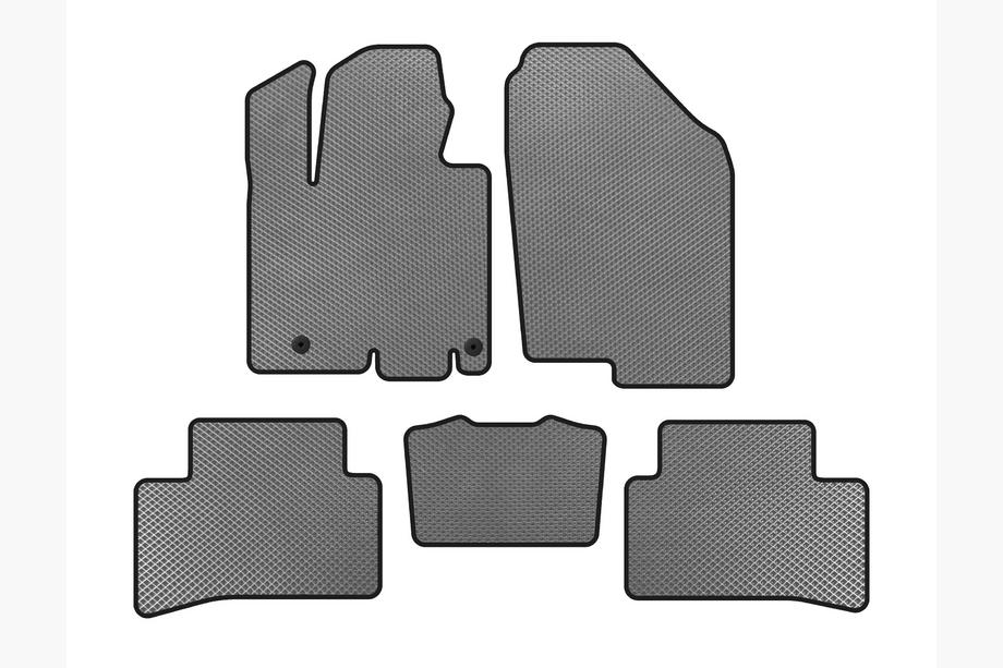 Hyundai Tucson NX4 2021- EVA Floor Mats (Gray) Image