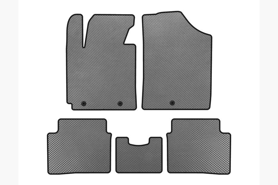 Hyundai Veloster 2011-2017 EVA Floor Mats (Gray) Image