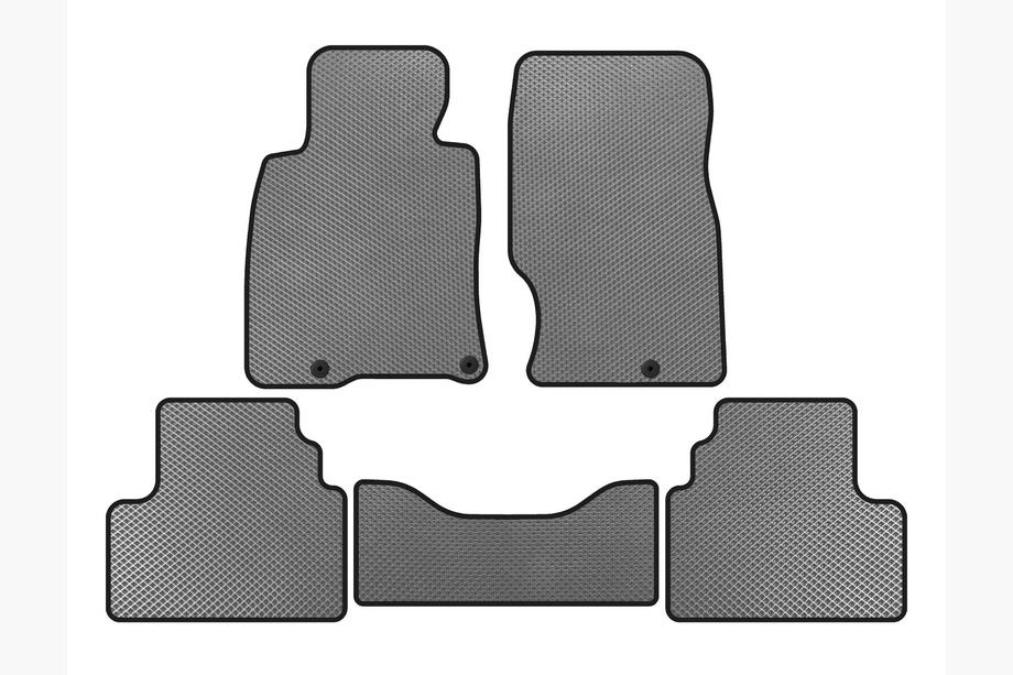 Infiniti G25/G35/37 (V36/CV36) 2006-2015 EVA Floor Mats (G25-G35, SD, Gray) Image