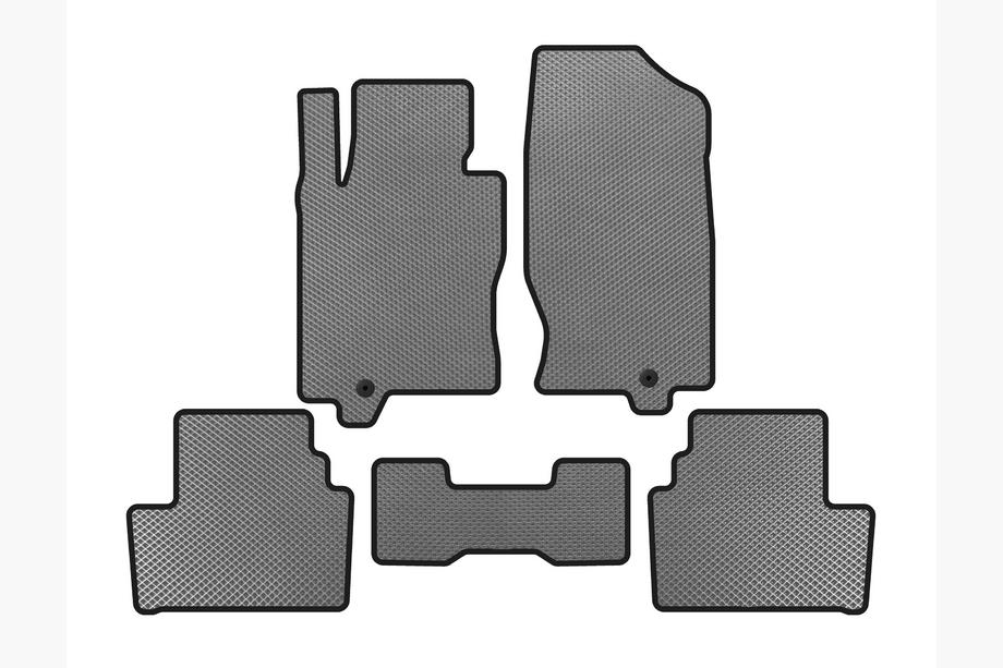 Infiniti G25/G35/37 (V36/CV36) 2006-2015 EVA Floor Mats (G35 S, Coupe, Gray) Image