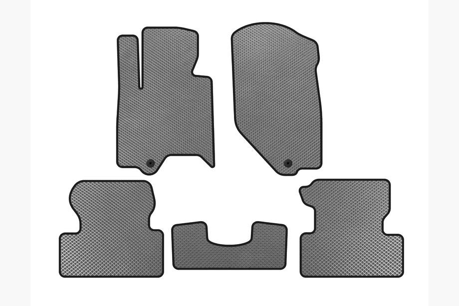 Infiniti QX50 2007-2013 EVA Floor Mats (Gray) Image
