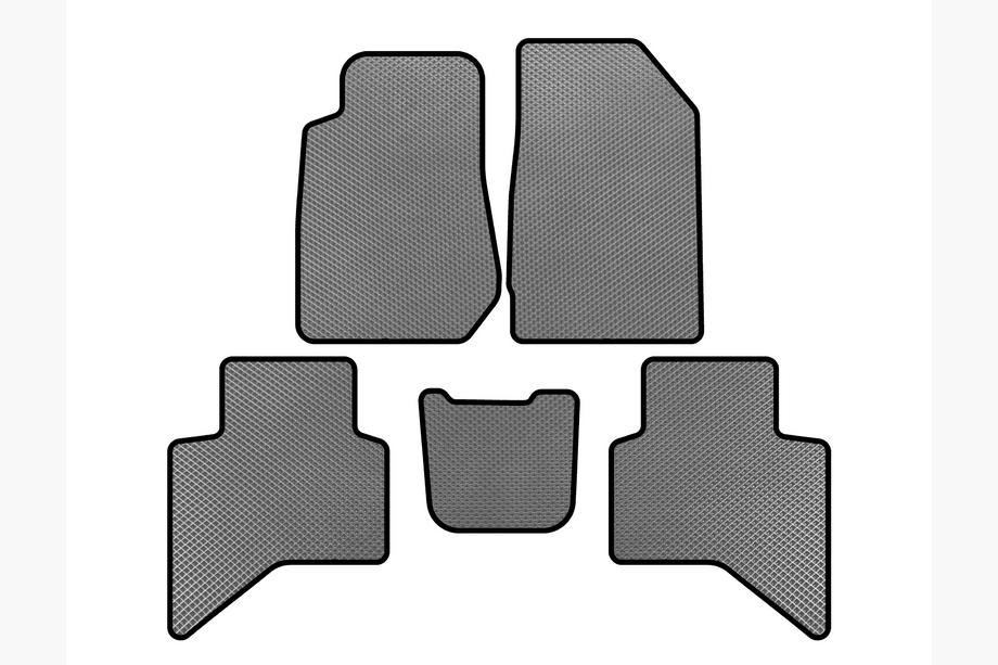 Isuzu D-Max 2019- EVA Floor Mats (Gray) Image