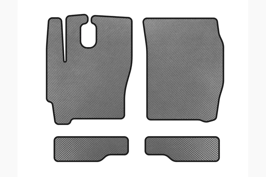 Iveco Eurocargo 2002-2008 EVA Floor Mats (Gray) Image