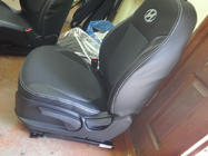 Hyundai Accent 2011-2017 Car Seat Covers (Leatherette↗Fabric, Premium) photo 5