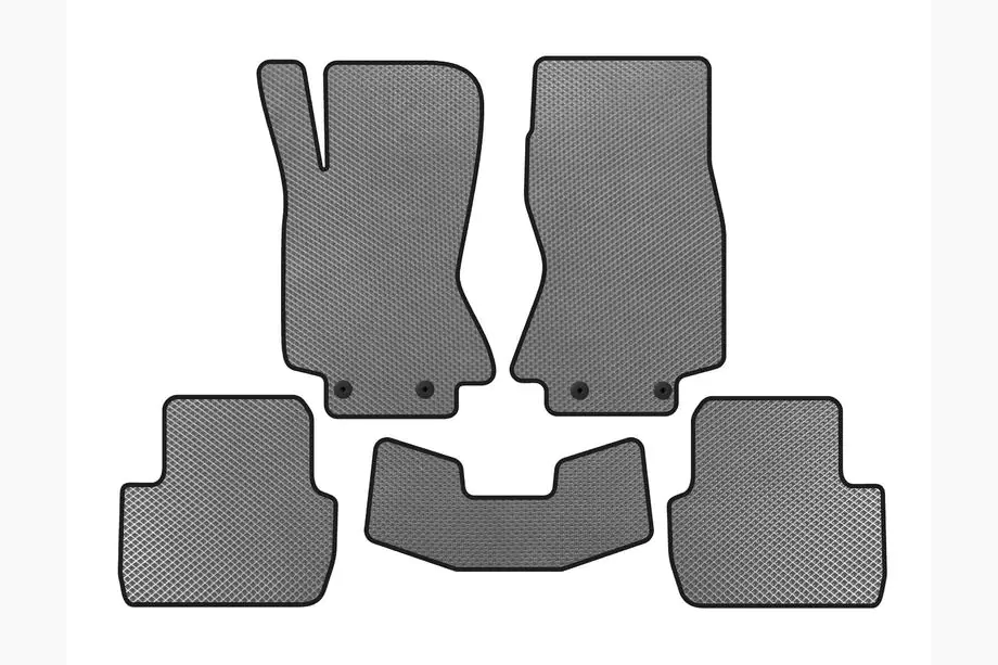 Jaguar S-Type 1999-2008 EVA Floor Mats (Gray) Image