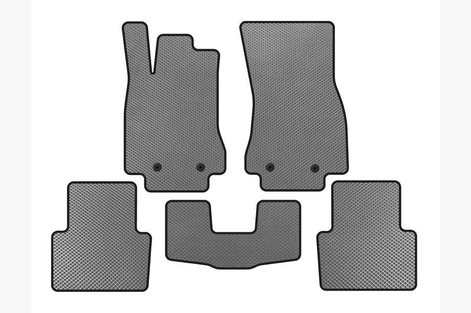 Jaguar XF 2009-2016 EVA Floor Mats (Gray) Image