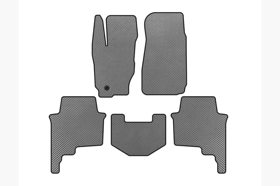 Jeep Commander 2005-2010 EVA Floor Mats (Gray) Image
