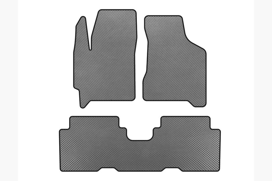 Kia Carens 1999-2012 EVA Floor Mats (Gray) Image