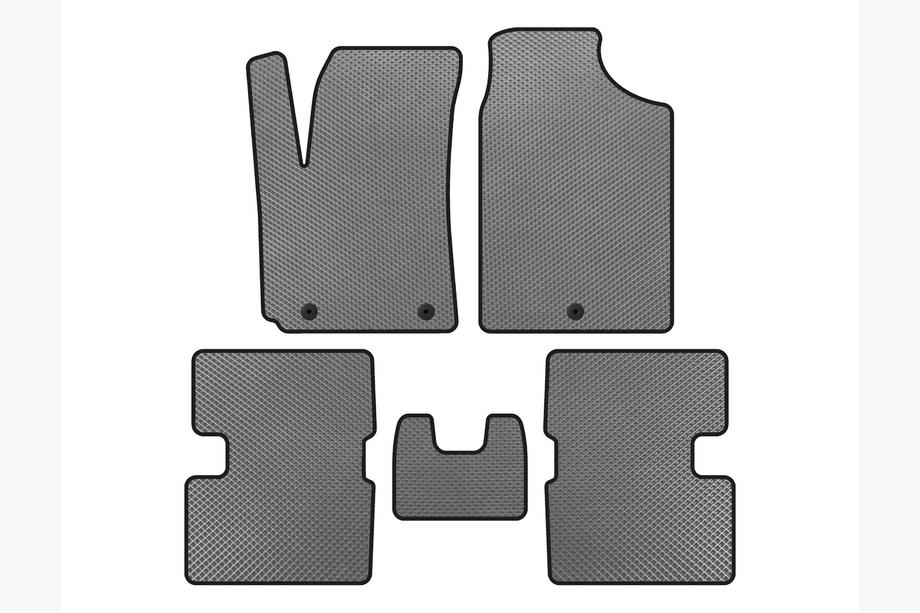 Kia Picanto 2016- EVA Floor Mats (HB, Gray) Image