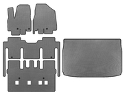 Kia Sedona 2014-2020 EVA Floor Mats (full interior, 8-seater, Gray) photo 1