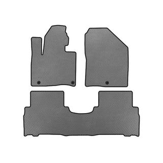 EVA Floor Mats (2014-2018, 5-Seater, Gray) Kia Sorento III UM 2014-2020
