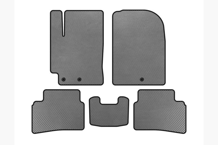 Kia Stonic 2017- EVA Floor Mats (2019+, Gray) Image