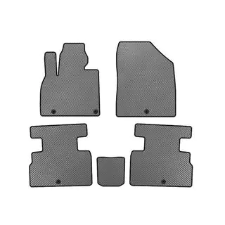 EVA Floor Mats (2 Rows, 7-Seater, Grey)