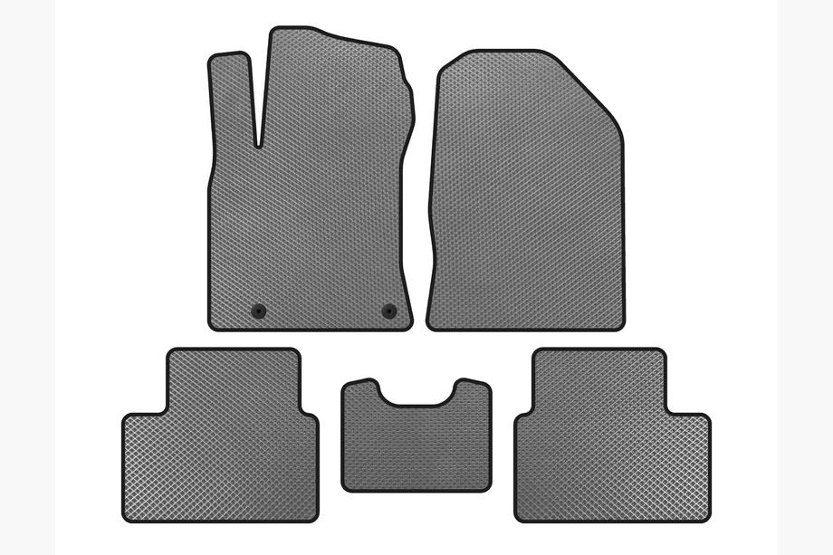 Kia Cerato 4 2019- EVA Floor Mats (Gray) Image