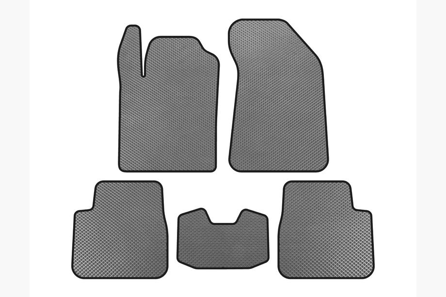 Lancia Delta 2008-2014 EVA Floor Mats (Gray) Photo 1