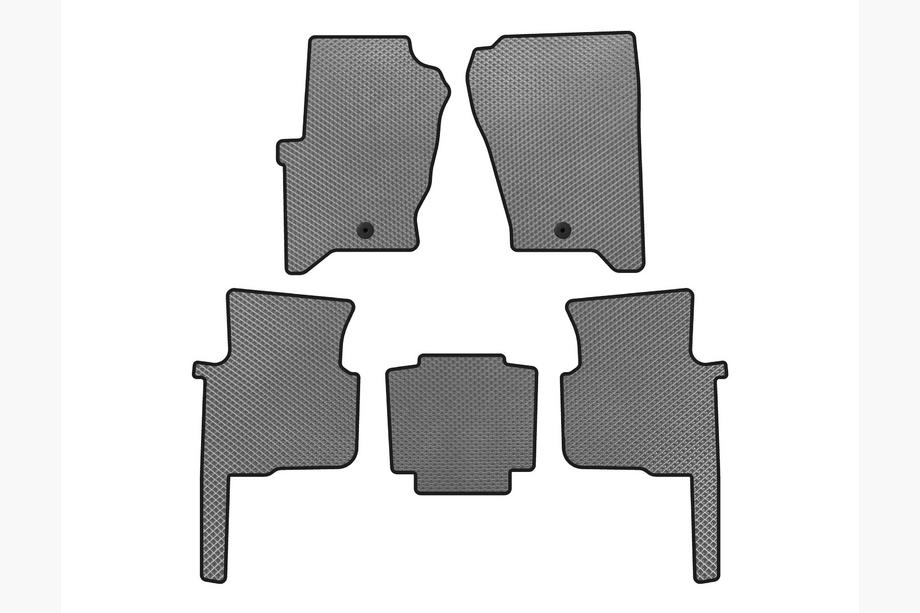 Land Rover Discovery III 2004–2009 EVA Floor Mats (Gray) Image