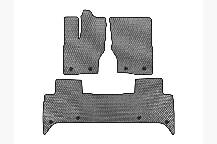 Land Rover Discovery V 2017- EVA Floor Mats (5-Seater, Gray) Image