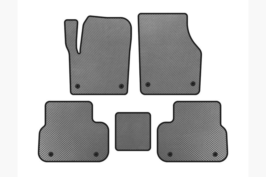 Land Rover Discovery Sport 2014- EVA Floor Mats (2014-2019, 2 Rows, Gray) Photo 1