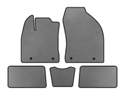Lexus CT200H 2011-2022 EVA Floor Mats (HB, Hybrid, Gray) photo 1