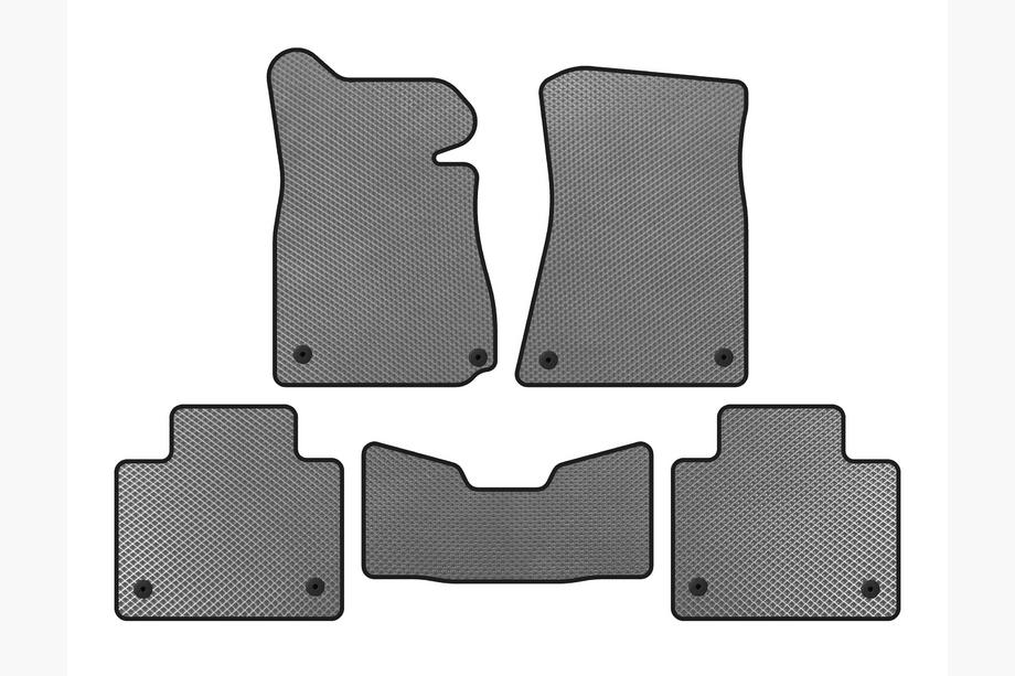 Lexus GS 2011-2020 EVA Floor Mats (2011-2015, SD, 2WD, Gray) Image