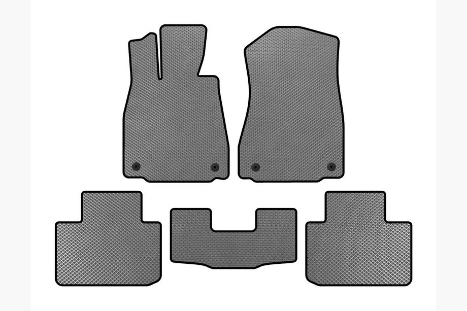 Lexus IS 2013- EVA Floor Mats (2WD, Gray) Image