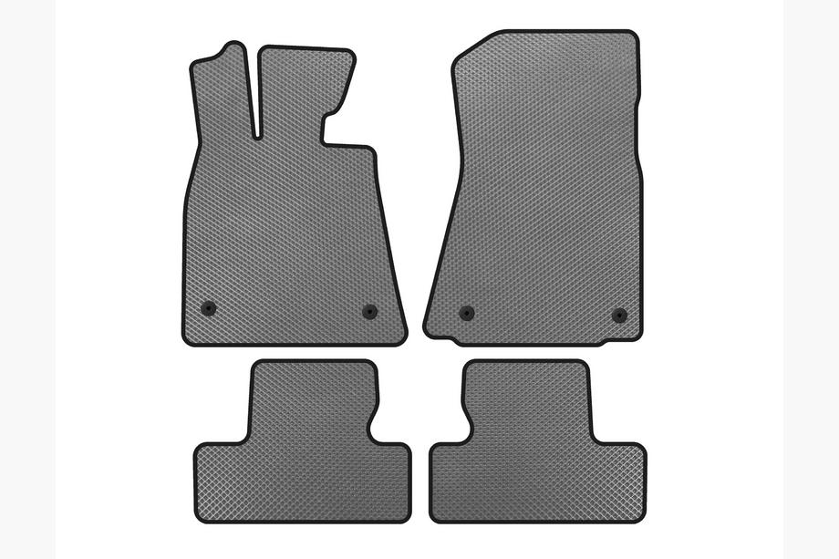 Lexus RC 200t 2014- EVA Floor Mats (Coupe, Gray) Image