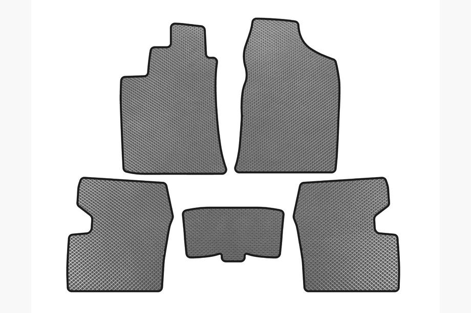 Lifan 620 Solano 2007- EVA Floor Mats (SD, Gray) Image