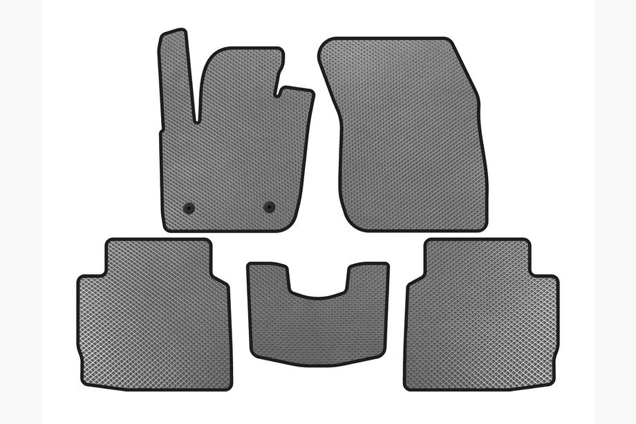 Lincoln MKZ 2012-2020 EVA Floor Mats (2016-2020, SD, Gray) Image