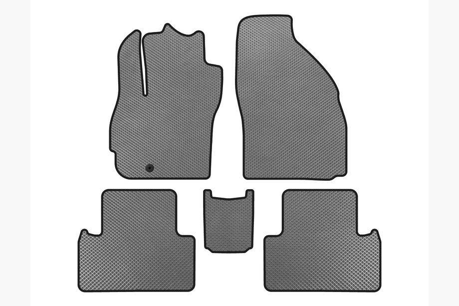 Mazda 5 2005-2009 EVA Floor Mats (2 Rows, 7-Seater, Grey) Image