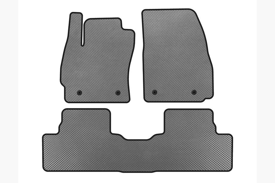 Mazda 5 2010-2018 EVA Floor Mats (2 Rows, Gray) Image