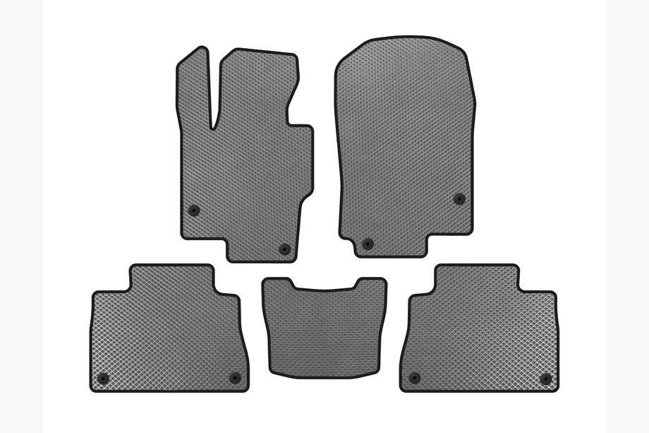 Mercedes GLE coupe C167 2019- EVA Floor Mats (Gray) Photo 1