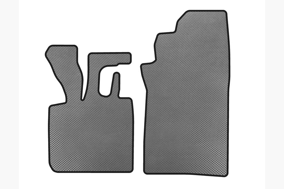 Smart 1998-2007 EVA Floor Mats (1998-2003, Convertible, Gray) Image