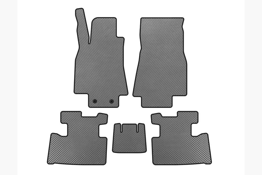 Mercedes A-class W169 2004-2012 EVA Floor Mats (2004-2008, HB, 5-Door, Gray) Image