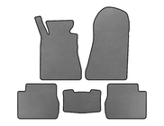 Mercedes W201 (190) 1982-1993 EVA Floor Mats (SD, Gray) photo 1
