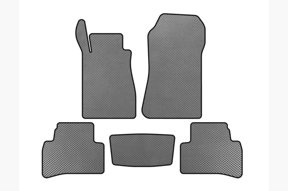 Mercedes CLK W208 1997-2002 EVA Floor Mats (Coupe, Gray) Photo 1